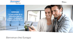 Desktop Screenshot of eurogaz.fr