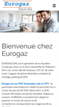 Mobile Screenshot of eurogaz.fr